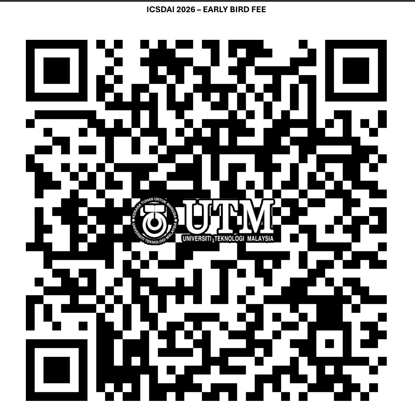 UTM PayHub QR Code